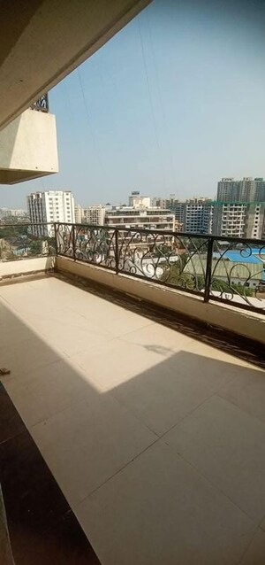 Balcony in 3 BHK Apartment at Raheja Vistas Phase II, Mohammadwadi – for Rent