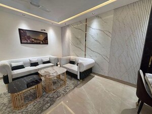 Living Room in 3 BHK Builder Floor at BPTP District 3, Sector 85 – for Sale
