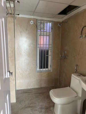 Bathroom in 3 BHK Apartment at Migsun Twinz, Eta Ii Greater Noida – for Rent