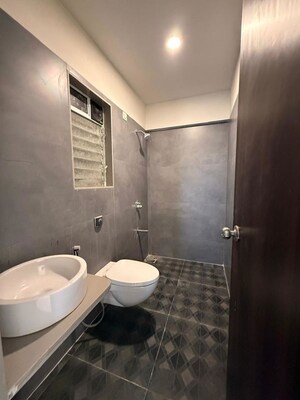 Bathroom in 1 BHK Apartment at Ankita Daisy Gardens, Ambernath – for Sale