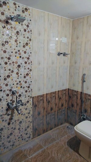 Bathroom in 2 BHK Builder Floor at Manewada – for Rent
