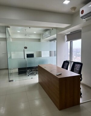 Kitchen in  Office Space at Shivalik Satyamev, Bopal – for Rent