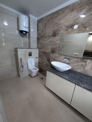 Bathroom in 2 BHK Apartment at Saket – for Rent