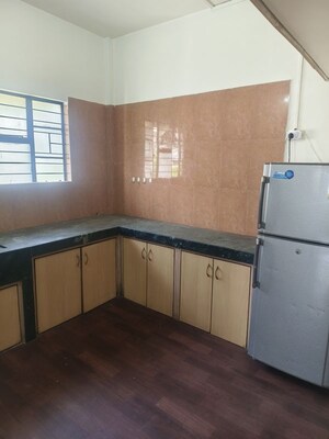 Kitchen in 1 BHK Apartment at Shri Ram Nagar Society, Aundh – for Rent