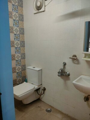 Bathroom in 2 BHK Apartment at South Delhi – for Rent