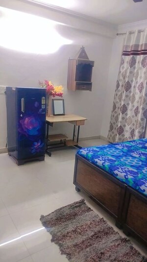 Bedroom in 1 RK Builder Floor at NK Savitry Enclave, Vip Road – for Rent