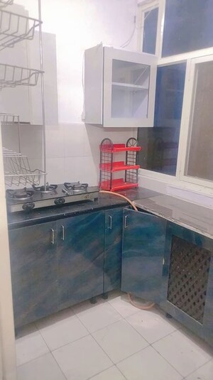 Kitchen in 1 RK Builder Floor at NK Savitry Enclave, Vip Road – for Rent