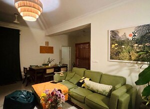 Bedroom in 3 BHK Apartment at AWHO Sandeep Vihar, Whitefield – for Rent