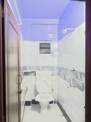 Bathroom in 2 BHK Builder Floor at Jyangra – for Rent