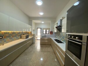 Kitchen in 4 BHK Villa at Prestige Oasis, Rajanukunte – for Rent