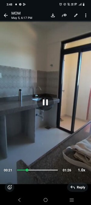 Kitchen in 2.5 BHK Apartment at Lodha Casa Supremo, Mira Road East – for Rent