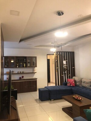 Living Room in 3.5 BHK Apartment at Sumadhura Shikharam Bangalore, Whitefield – for Rent