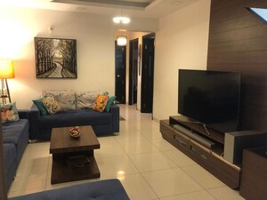 Living Room in 3.5 BHK Apartment at Sumadhura Shikharam Bangalore, Whitefield – for Rent