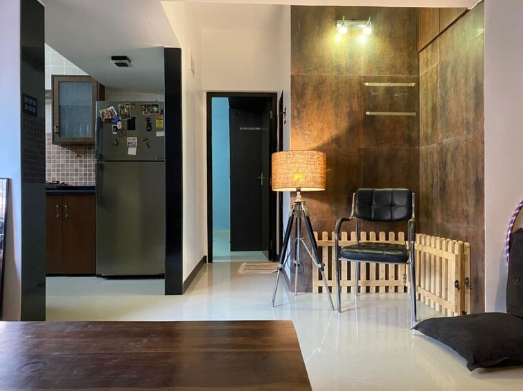 Living Room, lokhandwala complex 1 Bedroom 600 Sq.Ft. Apartment In Lokhandwala Complex Mumbai 10371290
