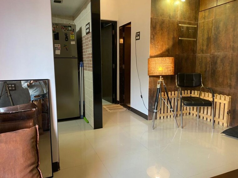 Living Room, lokhandwala complex 1 Bedroom 600 Sq.Ft. Apartment In Lokhandwala Complex Mumbai 10371290
