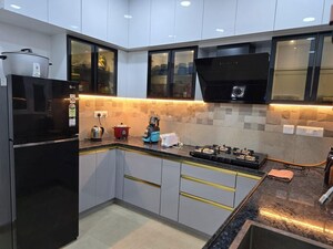 Kitchen in 2.5 BHK Apartment at Prestige Tranquil, Kokapet – for Rent