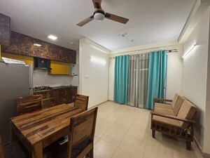 Kitchen in 2 BHK Apartment at Bhartiya Nikoo Homes, Thanisandra Main Road – for Rent