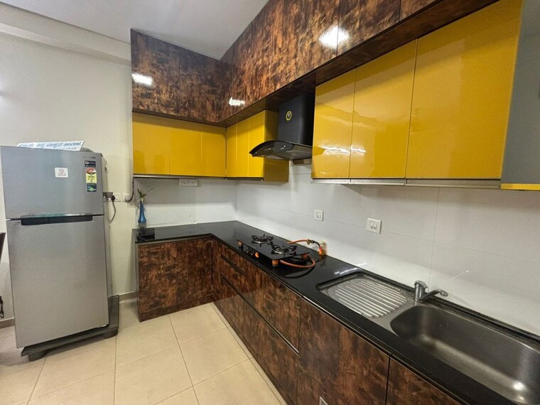 Kitchen, bhartiya-nikoo-homes 2 Bedroom 1150 Sq.Ft. Apartment In Thanisandra Main Road Bangalore 10371336