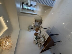 Living Room in 4 BHK Apartment at Lodha Palava Aurora B and C, Dombivli East – for Sale