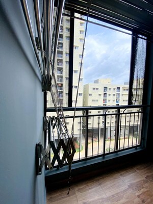 Balcony in 3 BHK Apartment at Assetz Marq, Whitefield – for Rent