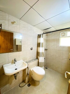 Bathroom in 3 BHK Apartment at Assetz Marq, Whitefield – for Rent