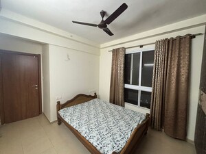 Bedroom in 2 BHK Apartment at Bhartiya Nikoo Homes, Thanisandra Main Road – for Rent