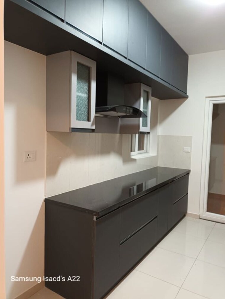 Kitchen, vajram-newtown 3 Bedroom 1850 Sq.Ft. Apartment In Thanisandra Main Road Bangalore 10371392