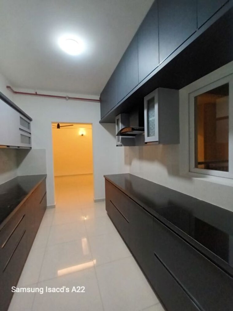 Kitchen, vajram-newtown 3 Bedroom 1850 Sq.Ft. Apartment In Thanisandra Main Road Bangalore 10371392