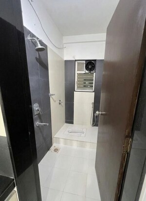 Bathroom in 2 BHK Apartment at Shraddha Twin Tower, Wakad – for Rent