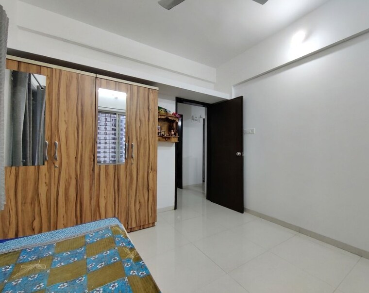 Bedroom, shraddha-twin-tower 2 Bedroom 750 Sq.Ft. Apartment In Wakad Pune 10371394