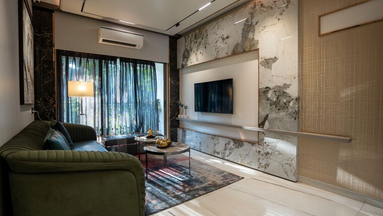 Living Room, vb-veer-hills 1 Bedroom 463 Sq.Ft. Apartment In Shivai Nagar Thane 10371242