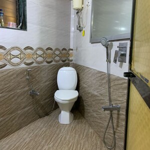Bathroom in 1 BHK Apartment at New Nikita Apartments, Shimpoli – for Rent