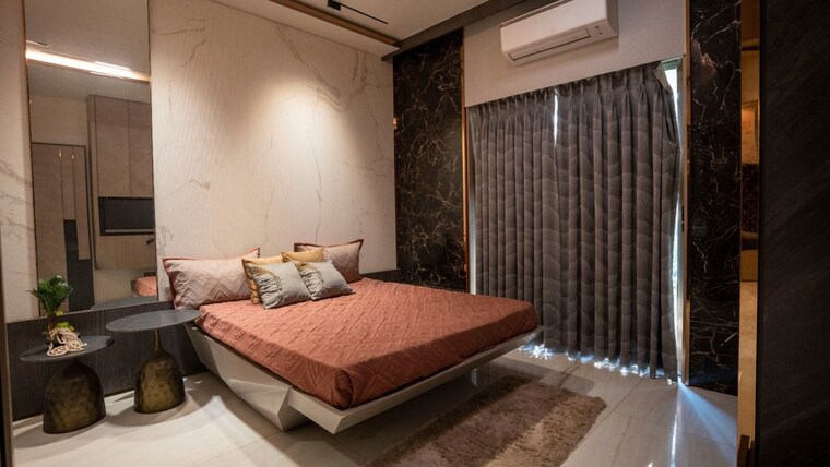 Bedroom, vb-veer-hills 2 Bedroom 574 Sq.Ft. Apartment In Shivai Nagar Thane 10371442
