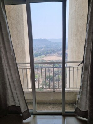 Building Lobby in 3 BHK Apartment at Indiabulls Greens, New Panvel – for Rent