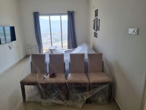 Living Room in 3 BHK Apartment at Indiabulls Greens, New Panvel – for Rent