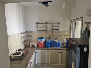 Kitchen in 3 BHK Apartment at Indiabulls Greens, New Panvel – for Rent