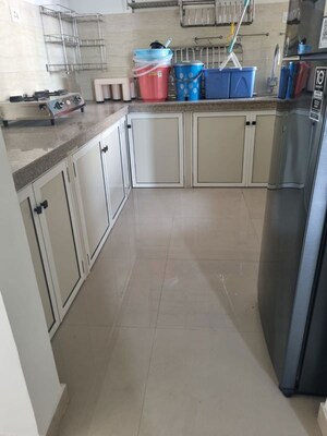 Kitchen in 3 BHK Apartment at Indiabulls Greens, New Panvel – for Rent