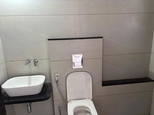 Bathroom in 2.5 BHK Apartment at Pristine Allure, Kharadi – for Rent