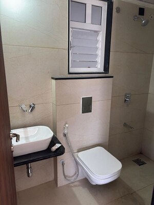 Attached Bathroom in 2.5 BHK Apartment at Pristine Allure, Kharadi – for Rent