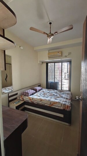 Bedroom in 3 BHK Apartment at Unique Twins Tower CHS, Kharghar Sector 20 – for Rent