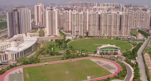 2 BHK Apartment – Exterior View View at Gaur City 7th Avenue, Sector 4 Greater Noida - for Rent