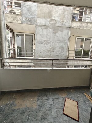 Balcony in 2 BHK Builder Floor at Ansal Sushant Lok I, Sector 43 – for Rent
