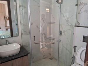 Bathroom in 3 BHK Apartment at Raj One Good Earth, Sector 71 – for Rent