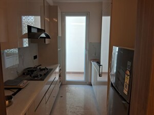 Kitchen in 3 BHK Apartment at Raj One Good Earth, Sector 71 – for Rent