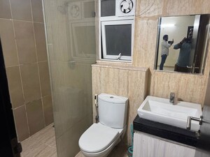 Bathroom in 2 BHK Apartment at Prestige Misty Waters, Hebbal – for Rent
