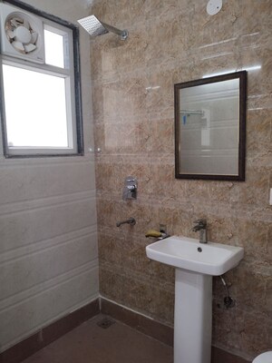 Bathroom in 3 BHK Apartment at Panchsheel Vihar – for Rent