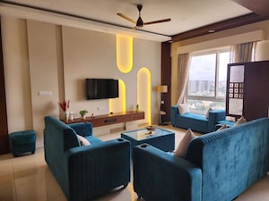 Team Area in 3.5 BHK Apartment at G Corp The Icon, Thanisandra Main Road – for Rent