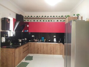 Kitchen in 3 BHK Apartment at Maithri Shilpitha Royal Oak, Sadaramangala – for Sale