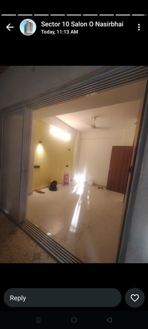 Bathroom in 2 BHK Apartment at Arinda CHS, Vashi Sector 10 – for Rent