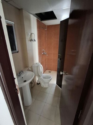 Bathroom in 3 BHK Apartment at Mahagun Mywoods III, Sector 16c Greater Noida – for Rent